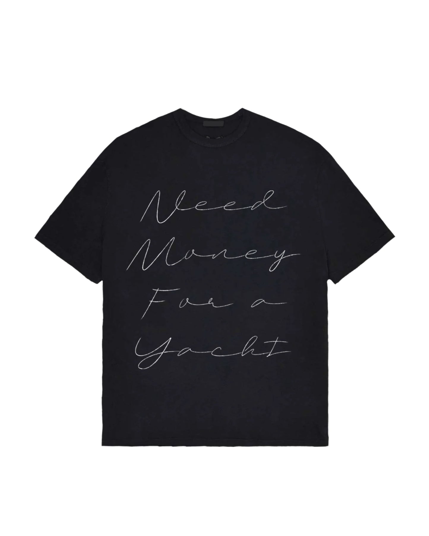 Yacht Money- Black T-SHIRT