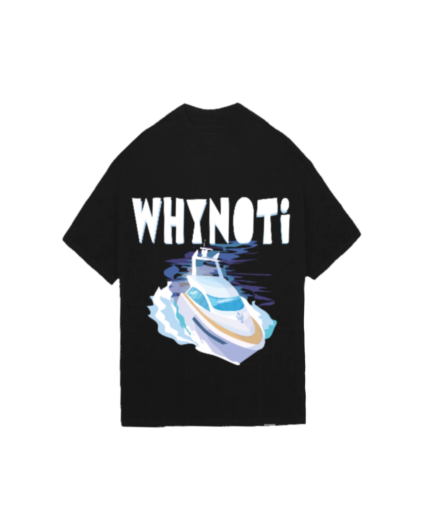 Illu Yacht Black T-SHIRT