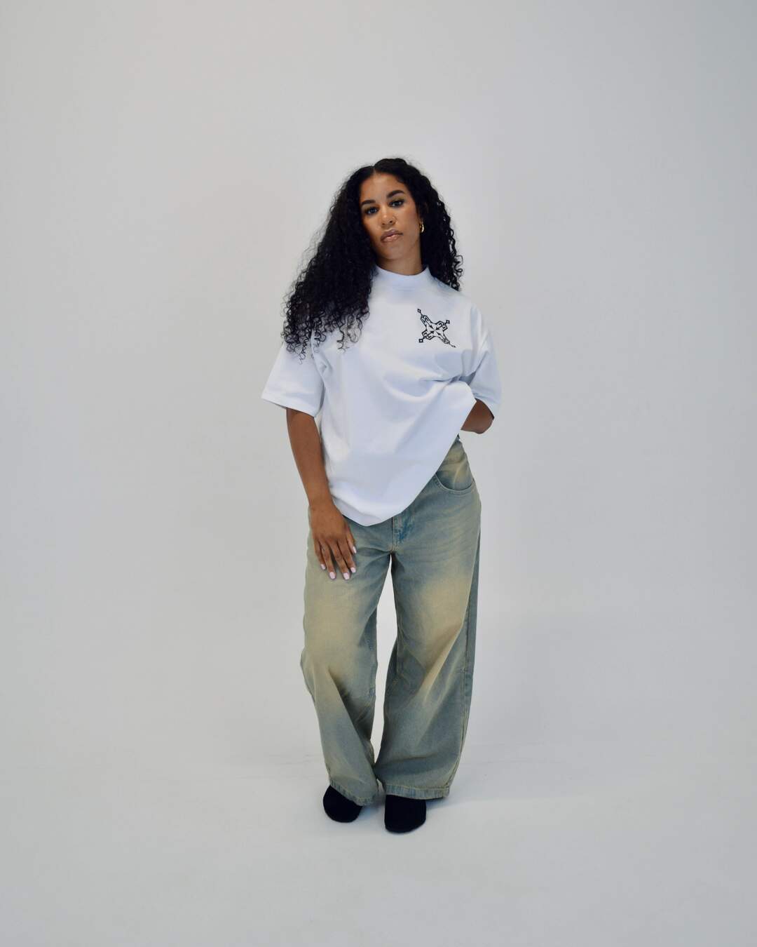White Enhanced Trident T-shirt