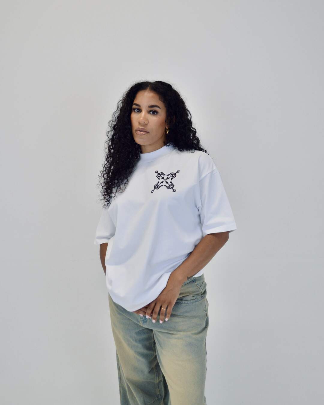 White Enhanced Trident T-shirt