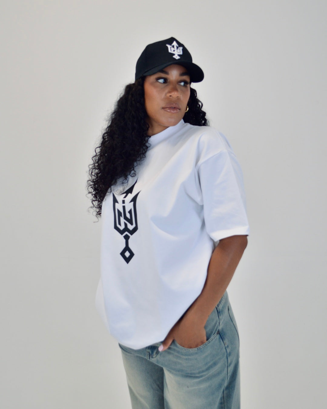 White Trident T-shirt