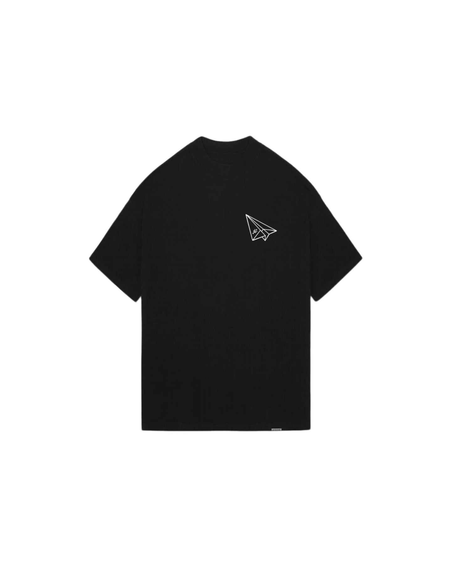 Black Paper Plane T-shirt