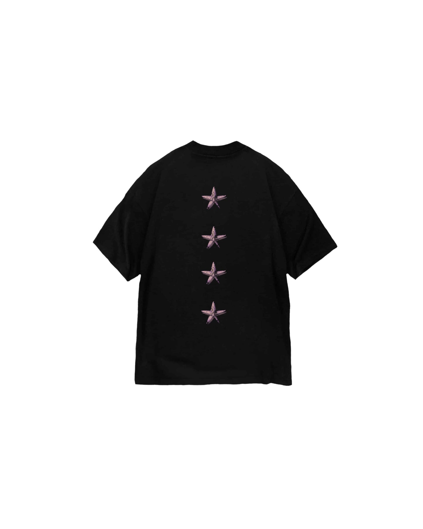 Purple Pilots badge T-shirt (Black)