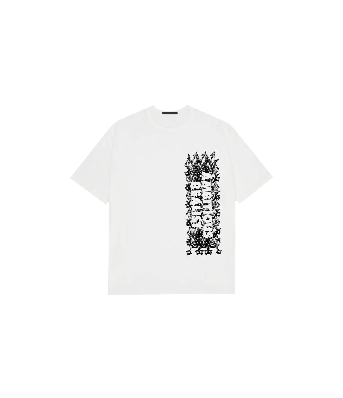 White Ambitious Realist T-shirt