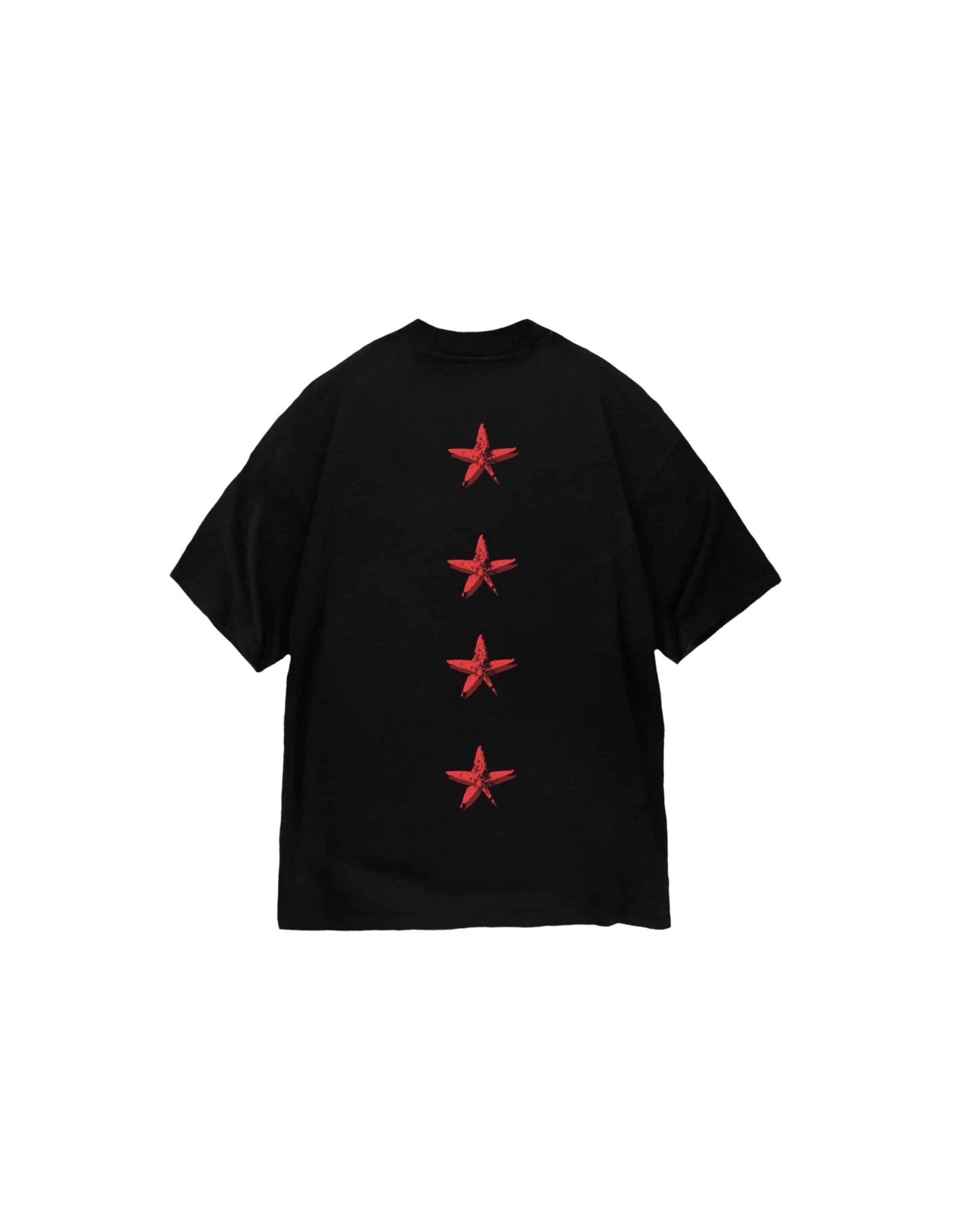 Red Pilots badge T-shirt (Black)