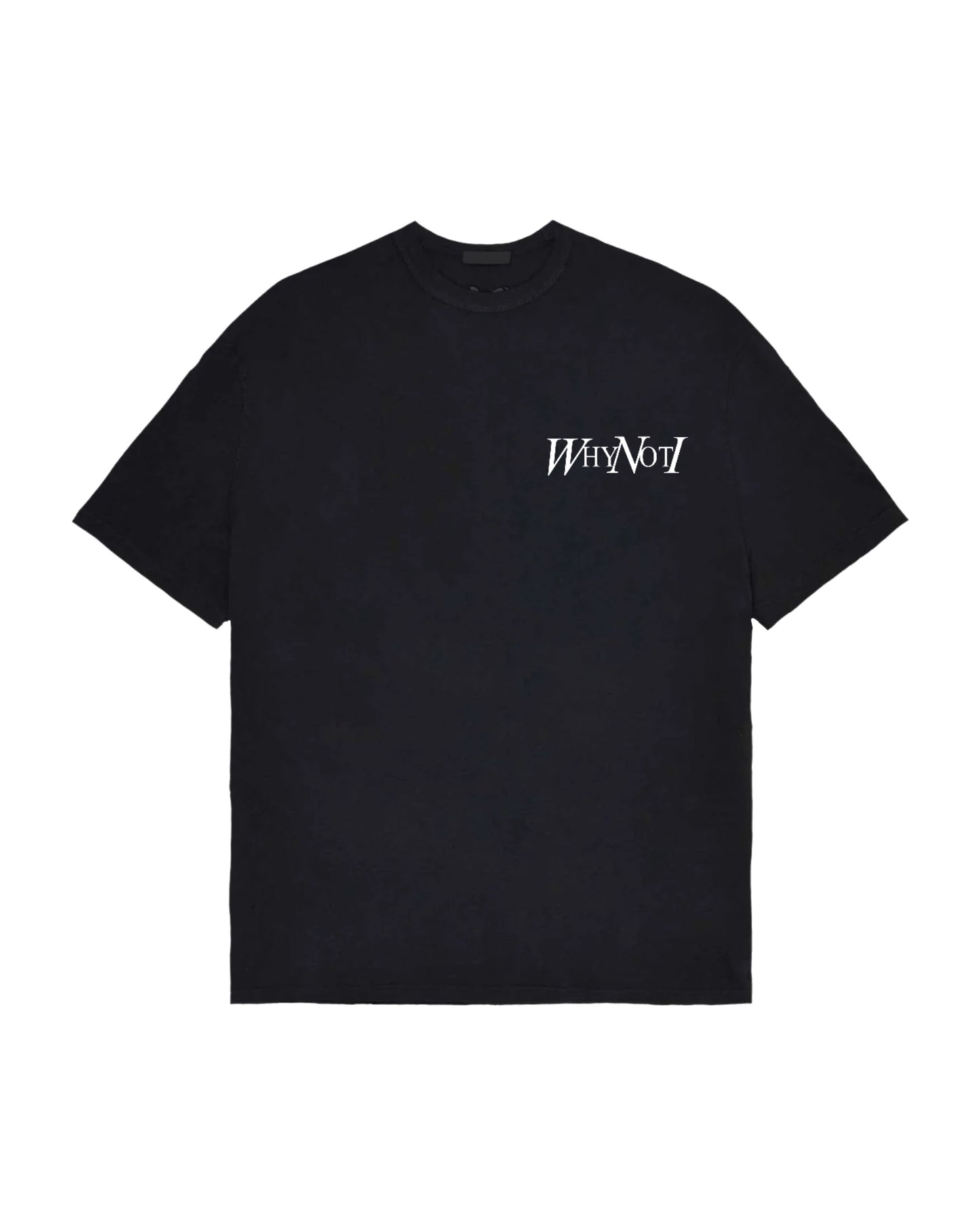 Black statement T-shirt