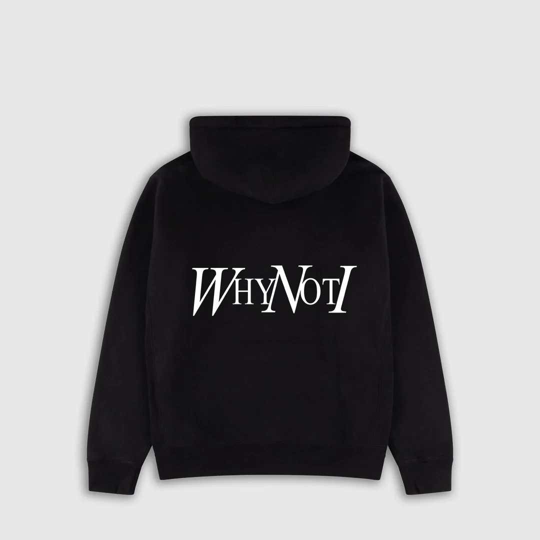 Statement Black Hoodie