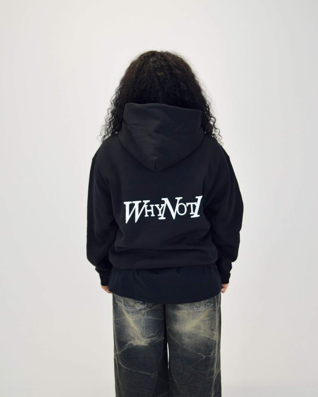 Statement Black Hoodie