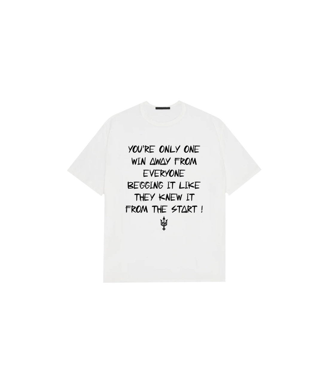 One Win Away T-shirt (White)