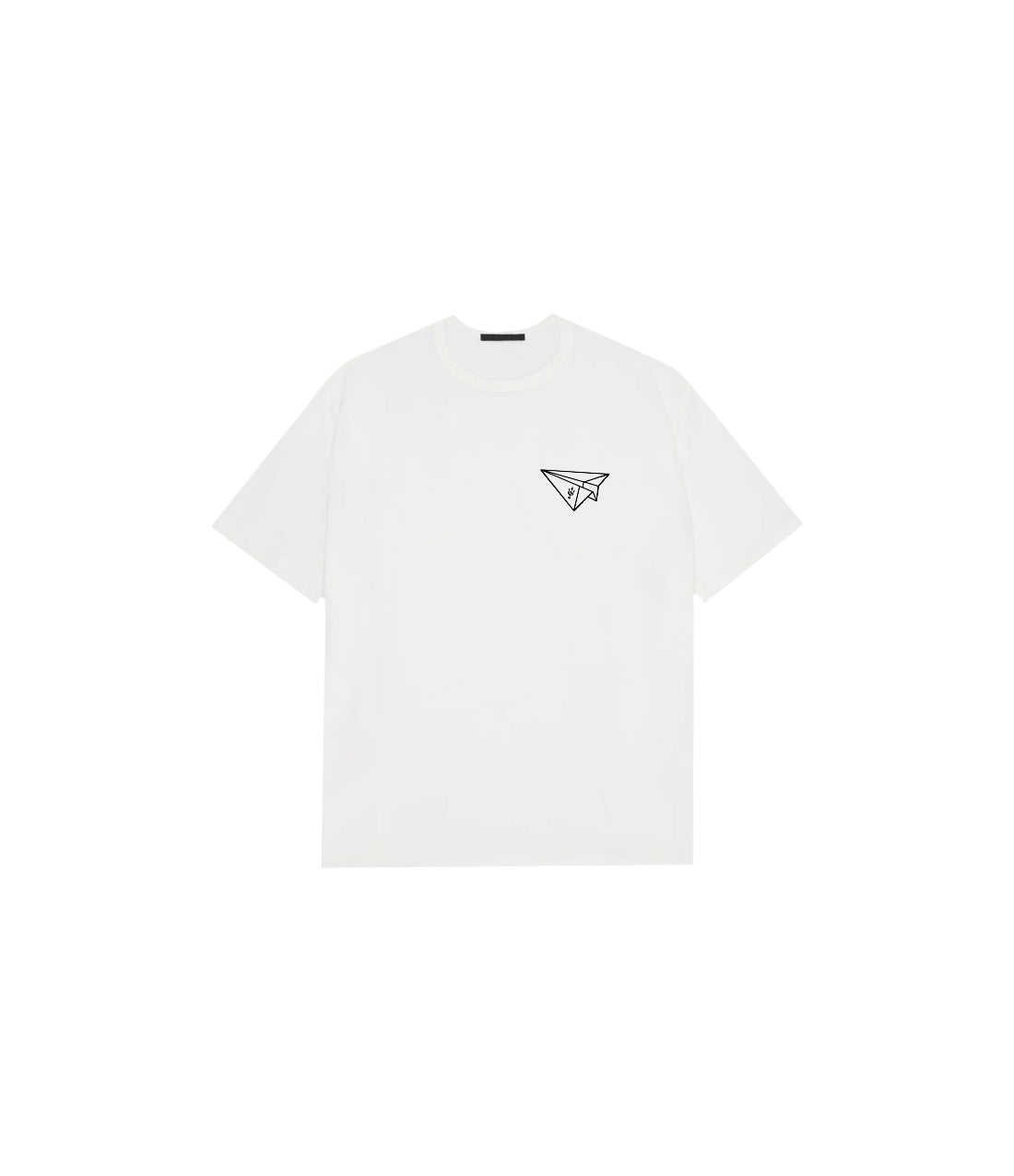 White Paper Plane T-shirt