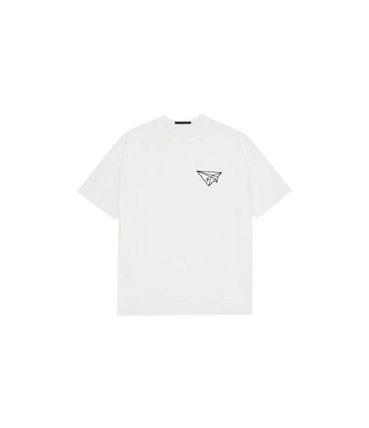 White Paper Plane T-shirt